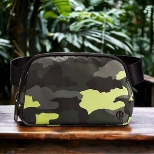lululemon Athletica Belt Bag - Camouflage Green and Black